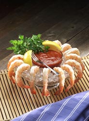 Коктейль с креветками